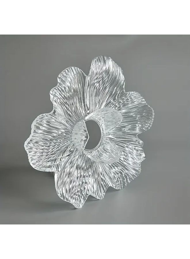 1pc Clear Acrylic Flower Lampshade For Pendant Table Floor Lighting E26 E27 Base - Image 4
