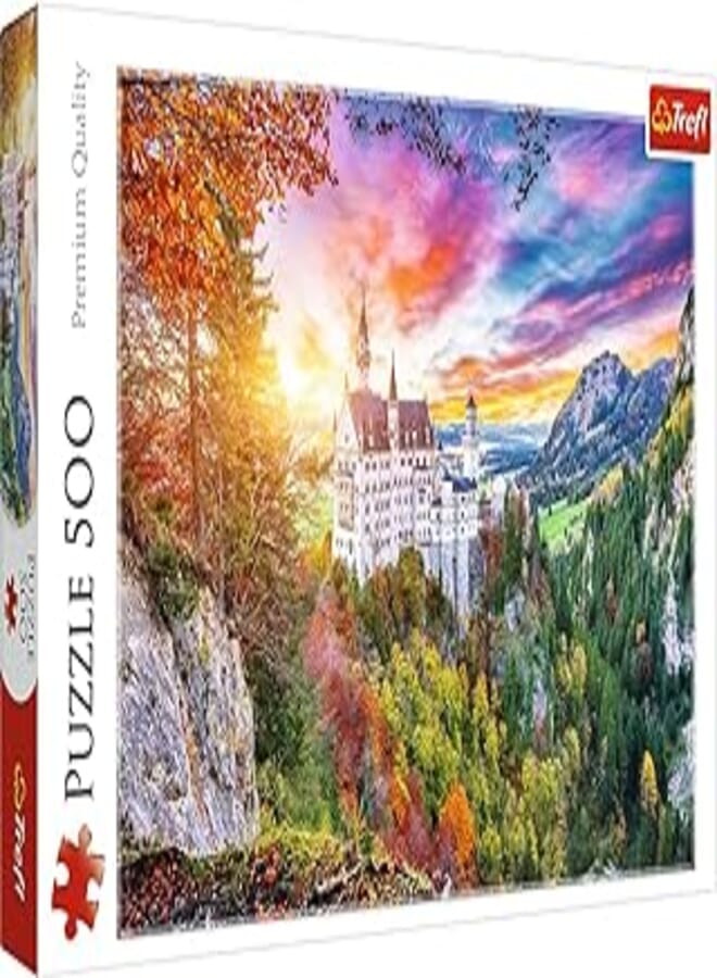Trefl Puzzles - "500" - View of the Neuschwanstein Castle, Germany 37427
