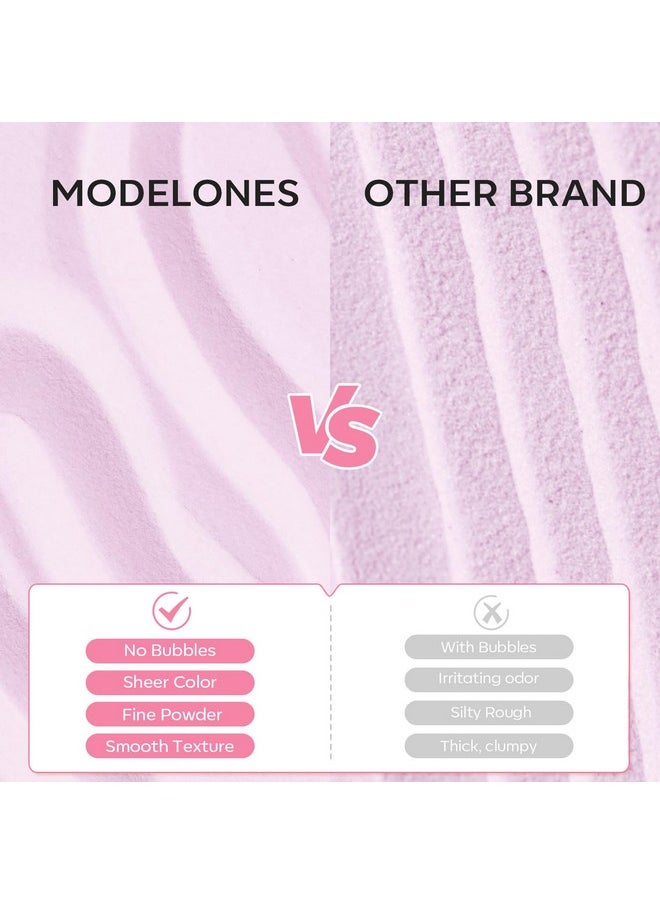 modelones modelones Acrylic Nail Kit - Clear/White/Pink Acrylic Powder and Liquid Set with Rhinestone Glue, Acrylic Nail Brush, Unified Combo Starter Kit for Acrylic Nail Extension Beginner  - Image 4