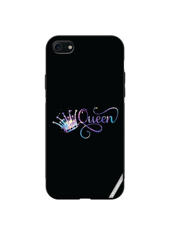 VR CREATIVE Protective Case Cover For Apple iPhone 7/8/SE 2020 Queen Design Multicolour - Image 1