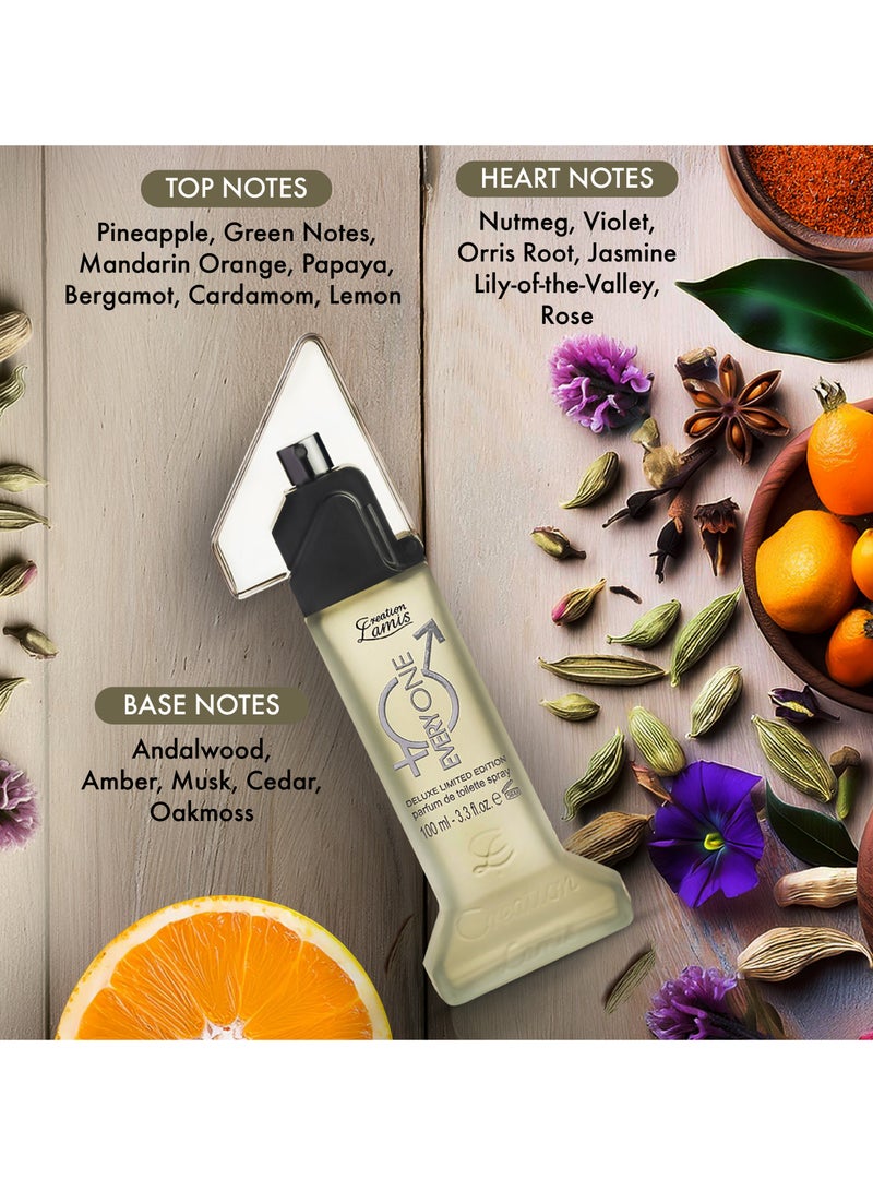 كرياشن لاميس عطر او دي تواليت ايفري وان للجنسين 100 مل - Image 3