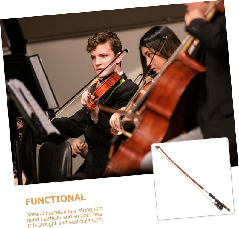 Vaguelly Violin Bow Violin Wand Musical Guitar Parts Guitar Bow Music Accessories Instrument Parts Fiddlestick Replace - Image 4