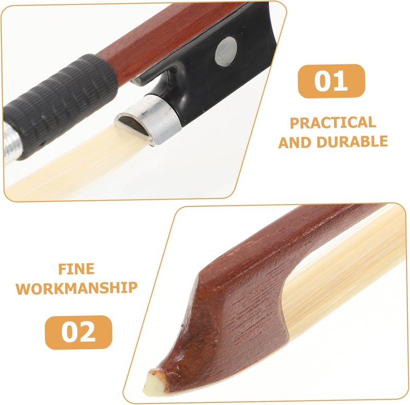 Vaguelly Violin Bow Violin Wand Musical Guitar Parts Guitar Bow Music Accessories Instrument Parts Fiddlestick Replace - Image 3