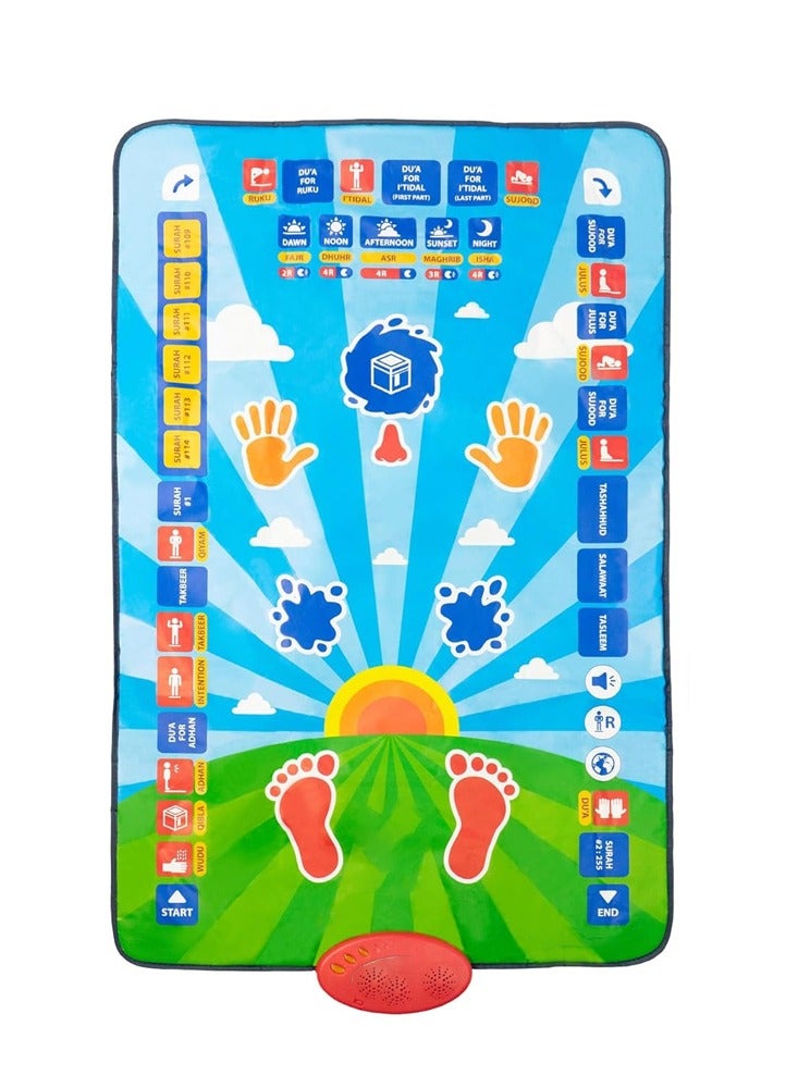 FEND Educational Prayer Set for Kids Perfect Gift for Muslim Boys & Girls Teach Salat & Islamic Values Through Play Durable and Safe Materials  - Image 1