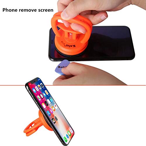 Kaisiking 2 Pcs Screen Suction Cup Phone Computer Screen Suction Cup Repair Tools Compatible for iPad, iMac, MacBook, Tablet, Laptop, iPhone Etc. LCD Screen Opening Tool - Image 4