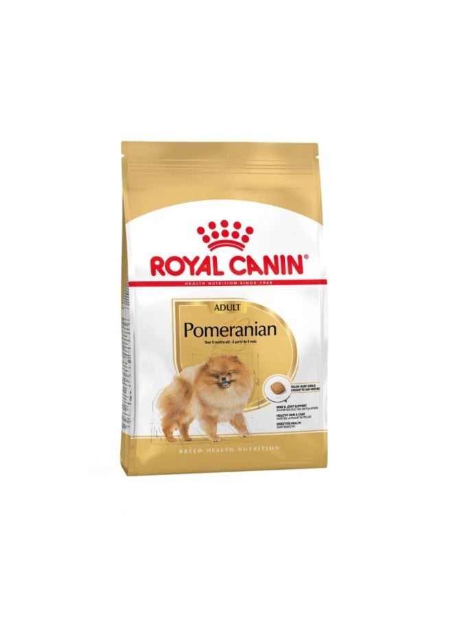 Royal Canin Breed Health Nutrition Pomeranian Adult Dry Food - 1.5kg - Image 1