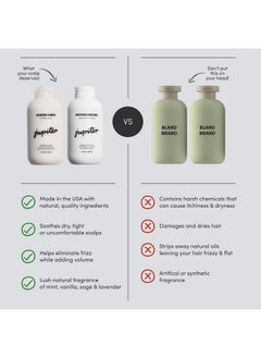 JUPITER Jupiter Physician-Formulated Anti Dandruff Shampoo & Conditioner For Flaky, Itchy, Oily, Dry Scalp - Vegan, Sulfate Free - Color Safe & Paraben Free - Dry Scalp Shampoo and Conditioner For Women & Men  - Image 4