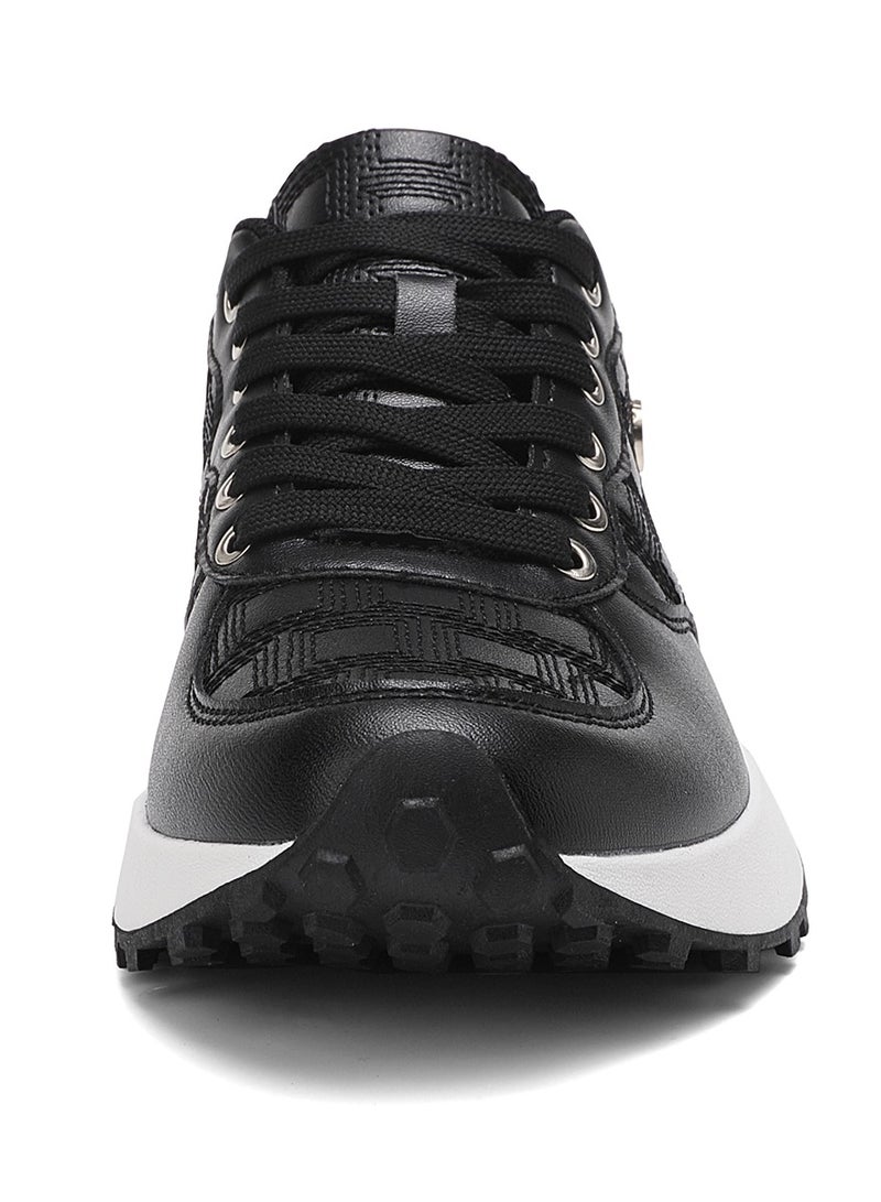 Sky View Women's Platform Fashion Sneakers Retro Classic Trainers Casual Lace-up Stylish Running Walking Shoes  - Image 3