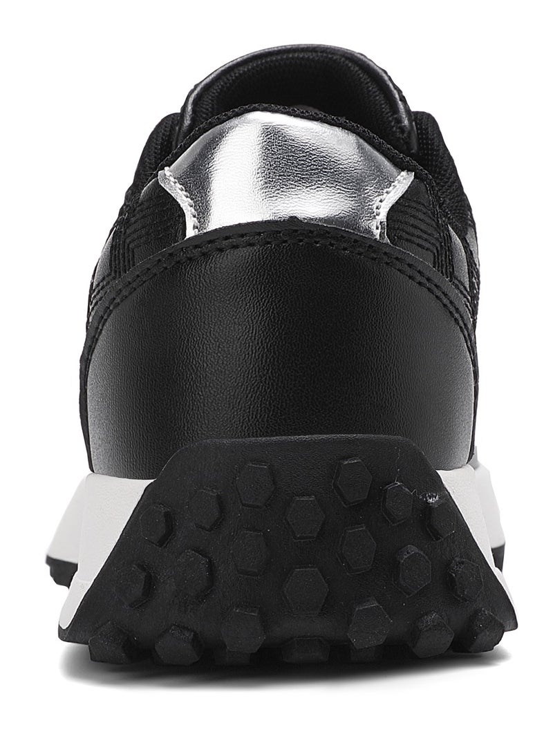 Sky View Women's Platform Fashion Sneakers Retro Classic Trainers Casual Lace-up Stylish Running Walking Shoes  - Image 4