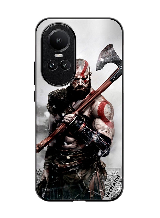 VR CREATIVE Protective Case Cover For Oppo Reno 10 Pro God Of War Movie Design Multicolour - Image 1