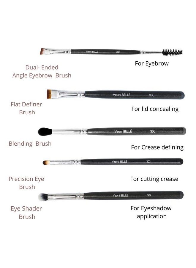Veoni Belle Pro Makeup Brush Set Makeup Brush Kit Professional Combo Offer - Image 3
