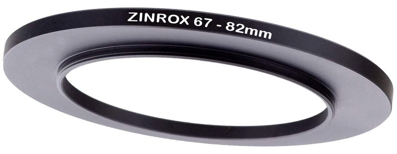 ZINROX® 67-82mm Step Up Lens Filter Adapter Ring, Set of 1 Piece - Size : 67mm to 82mm Stepping Ring - Image 1