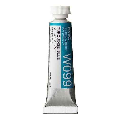 Holbein Artists Watercolor - Turquoise Blue 5ml - Image 1