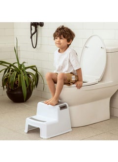 AZOD AZOD Step Stool for Kids, Toddler Step Stool in Bathroom, Kitchen,Bathroom Stool for Potty Training, Double Step Stool, Kids Sink Step Stool Thicken Non-Slip  - Image 4
