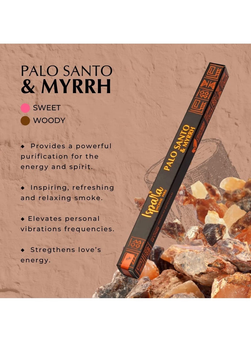 Ispalla Palo Santo & Myrrh Incense Sticks  - Image 3