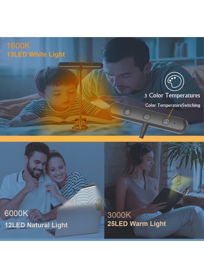 مصباح القراءة ، مصباح القراءة loopitys كتاب كليب ، 9 أنواع من وسائط ، أدى مصباح القراءة كليب - Image 2