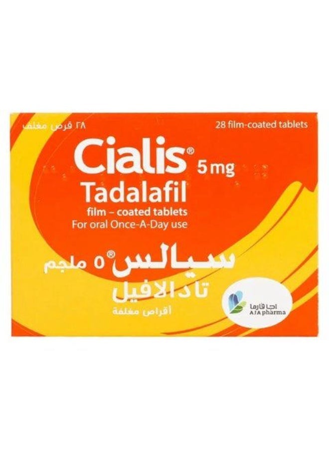 Cialis 5 mg Tablet 28 Piece - Image 1