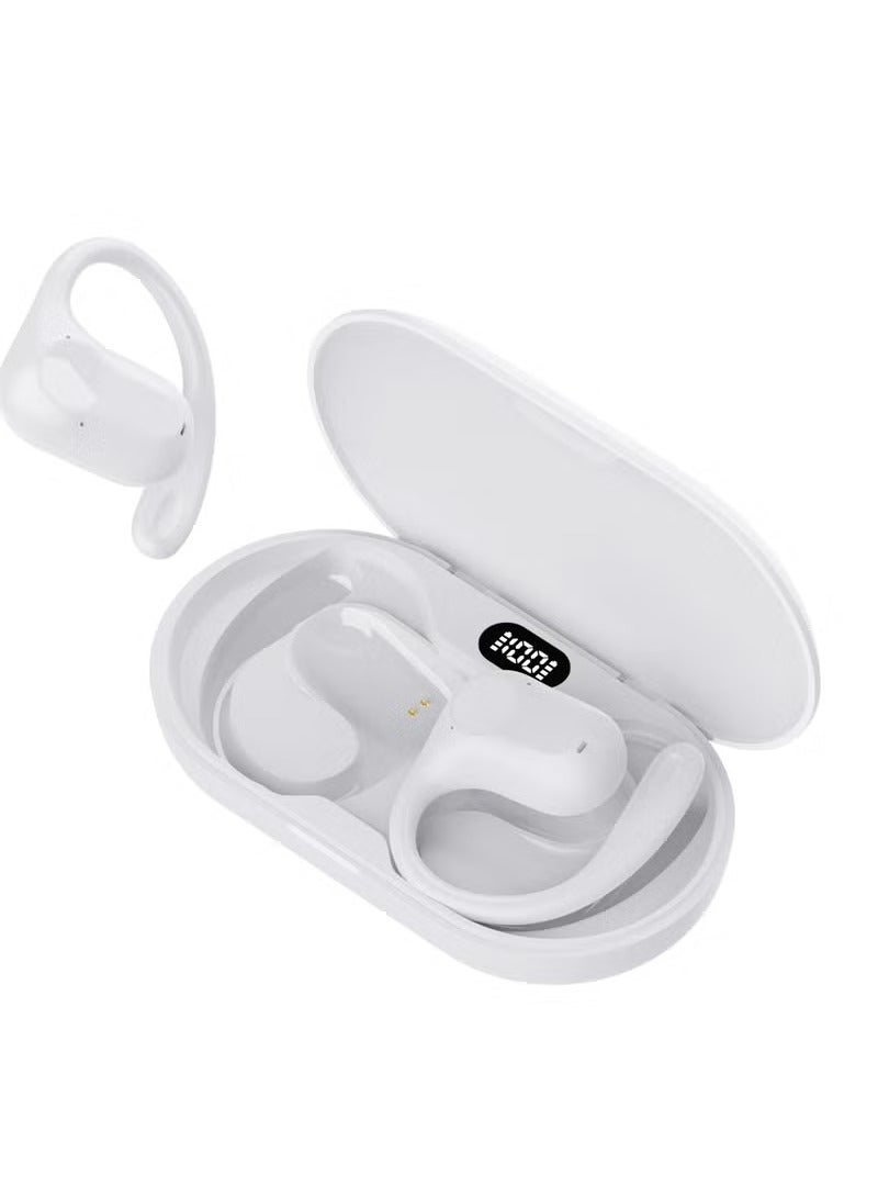 غولو سماعات أذن رياضية بمشبك، مفتوحة على الأذنين دون تسرب الصوت، عمر بطارية طويل يصل إلى 10 ساعات، سماعات رأس لاسلكية تعمل باللمس للتحكم الحساس - Image 1