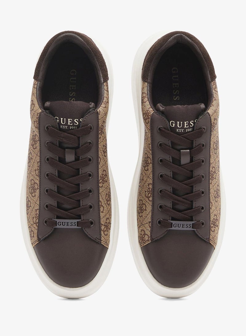 GUESS Casual Lace up Low Top Sneakers - Image 4