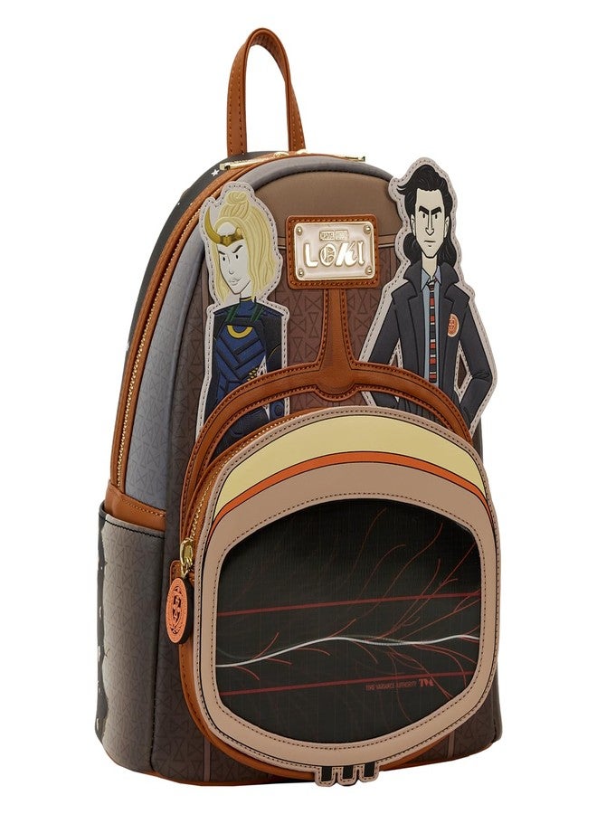 Loungefly Marvel Loki TVA Lenticular Multiverse Mini Backpack - Image 2