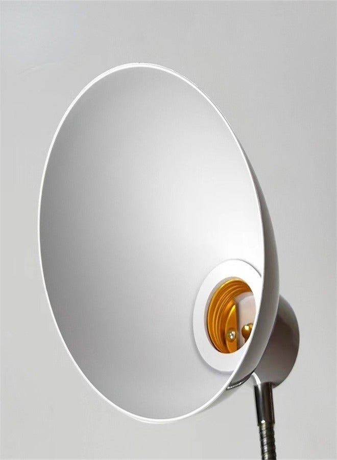 حامل مصابيح مرن يأتي مع مقبس E27 وقابس لمبة في المملكة المتحدة مع عاكس للضوء - Image 2