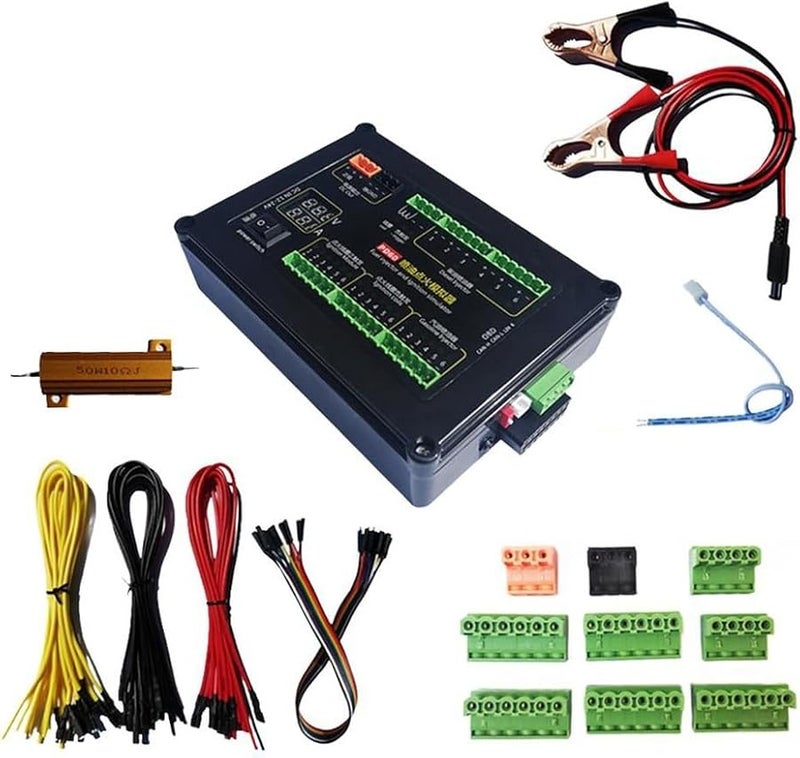 AM PD60 محاكي حقن الوقود والاشتعال، معدات اختبار وحدة التحكم الإلكترونية لمحركات الديزل 12/24 فولت مع مقبس بيانات CAN، أداة إصلاح السيارات - Image 4