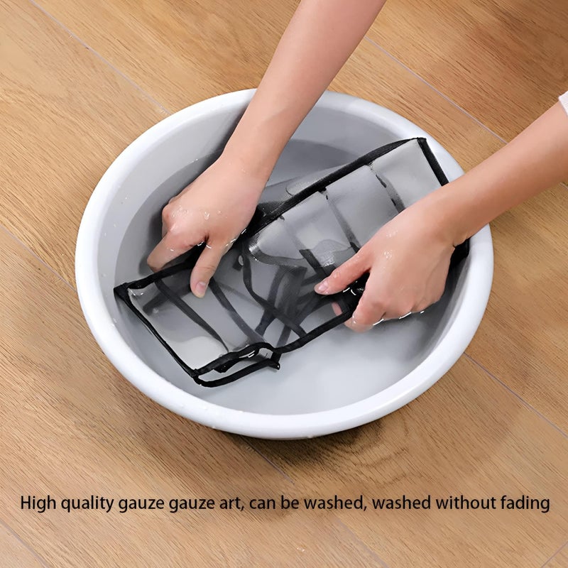 Wardrobe Organizer - Foldable Mesh Fabric Box for Delicates - Image 4