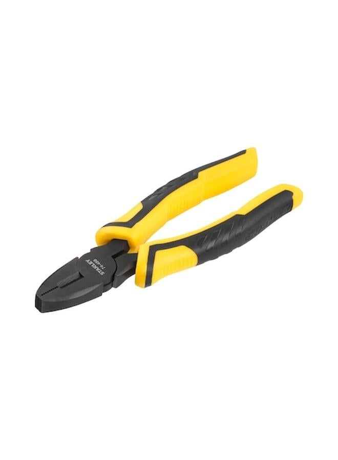 Stanley Dyna Grip Combination Plier Yellow and Black 150mm STHT0-74456  - Image 3