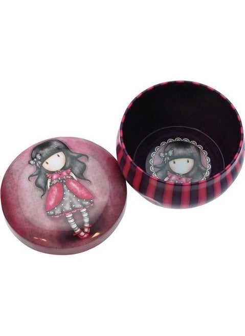 Santoro - Gorjuss Trinket Tin Ladybird Storage Box - Image 1