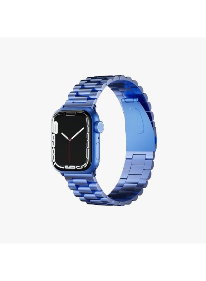 ليفيلو سوار ساعة آبل معدن 49/45 مم ليفيلو Levelo Daytona Steel Watch Band for Apple Watch - Image 1