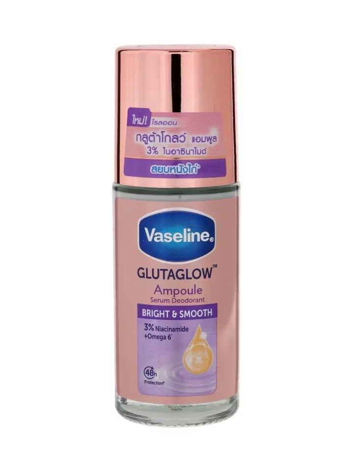 Vaseline Ampoule Roll on Serum Deodorant Bright & Smooth 45ml - Image 1