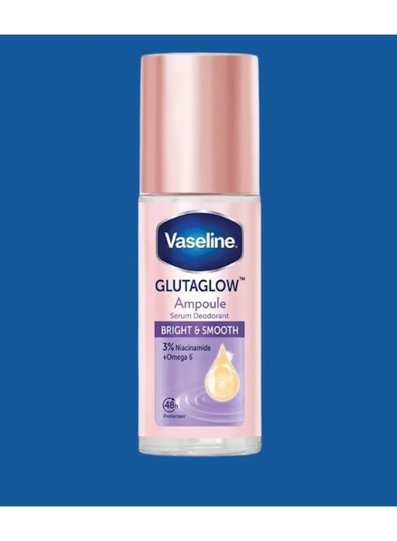Vaseline Ampoule Roll on Serum Deodorant Bright & Smooth 45ml - Image 3