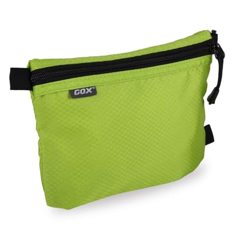GOX Small Toiletry Bag for Men Bulk Cosmetic Bag Dopp Kit Carry On Zipper Pouch Organization Nylon Small Packing Sack Water Repellent - Image 1