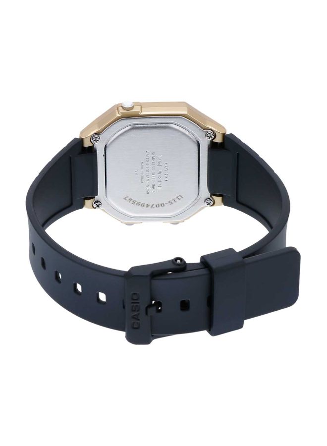 CASIO Unisex Water Resistant Digital Watch W-217HM-9AVDF - 43 mm - Black - Image 2