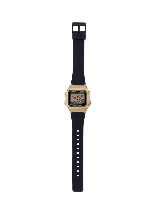 CASIO Unisex Water Resistant Digital Watch W-217HM-9AVDF - 43 mm - Black - Image 5