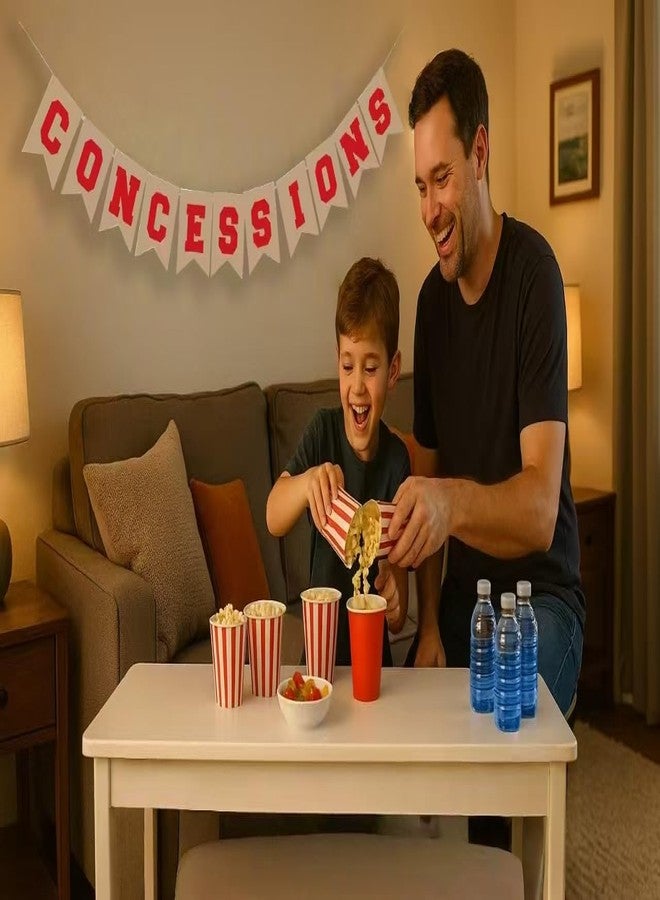 Oarkive Baseball Sports Theme Concession Sign Garland Decor - Stand Supplies for Banner Decorations - Image 5