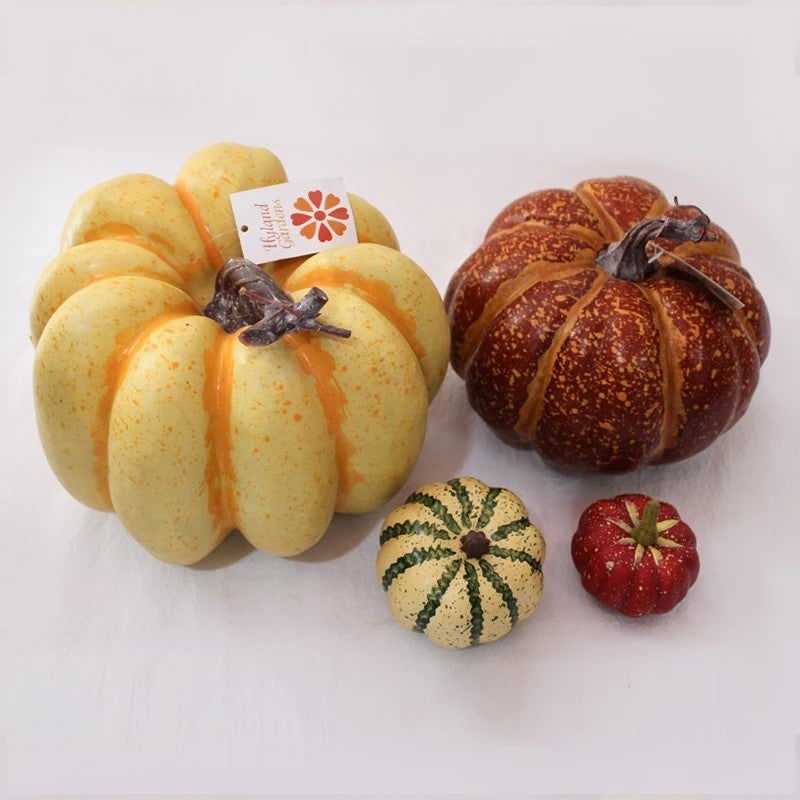 Bluejw Simulation Foam Pumpkins Artificial Vegetables Fruits Harvest Decoration Fall Thanksgiving Halloween - Image 5