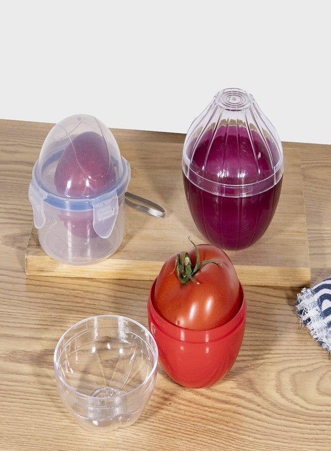 Ortarco Tomato Keeper Tomato Saver Tomato Storage Containers Reusable Tomato Holder Organizer - Image 4