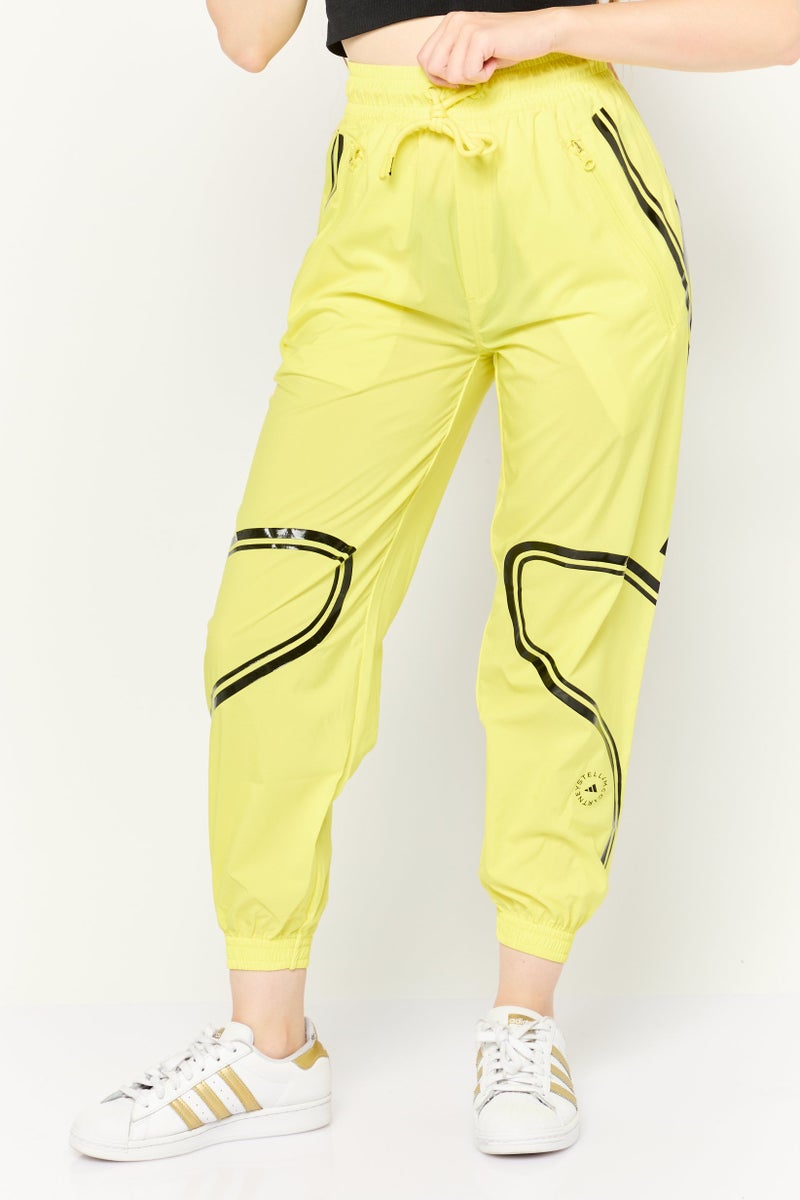 Adidas by Stella McCartney Women Sportswear Fit Training Track Pants, Yellow - Image 1