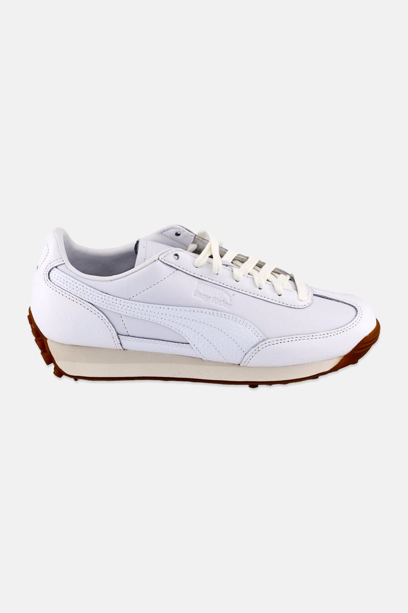 PUMA Men Easy Rider Lth Lace Up Outdoor Shoes, White - Image 2