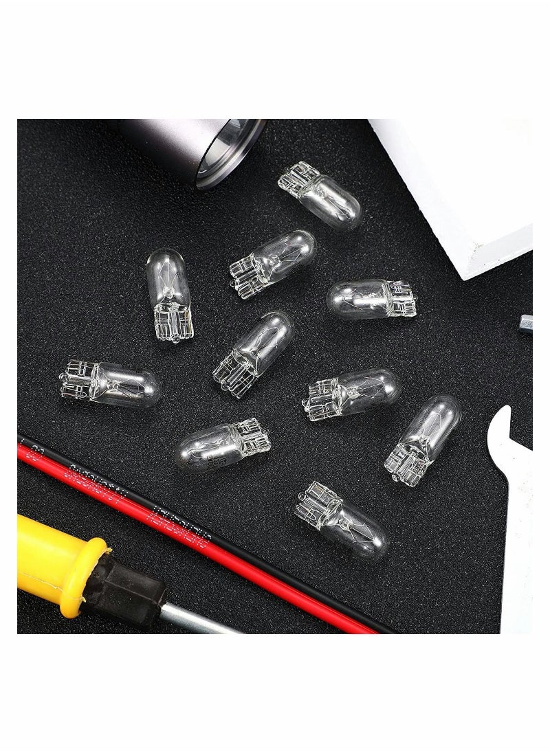 Y&D 100Pack Clear Krypton Light Bulb 12V 5W Small Low Voltage Wedge Base Bulbs for Landscape RV and Cabinet Lighting  - Image 4
