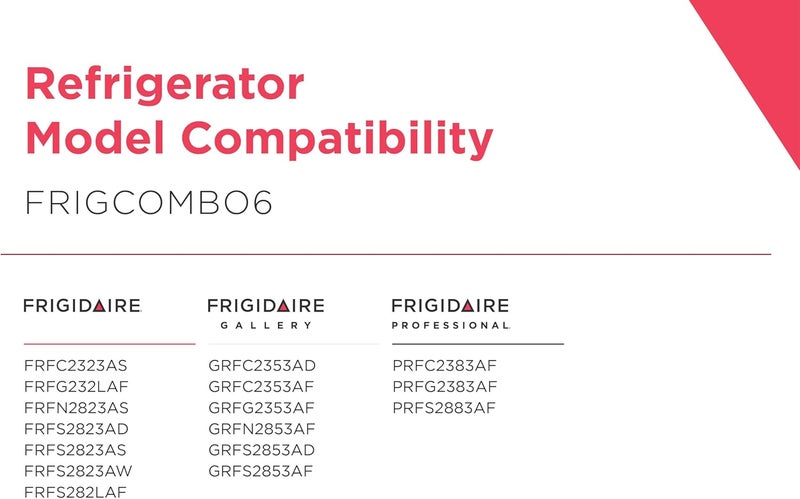 Frigidaire PurePour PWF1 FPPWFU01  PureAir AF2 FRGPAAF2 Water  Air Filter Combo Kit - Image 2