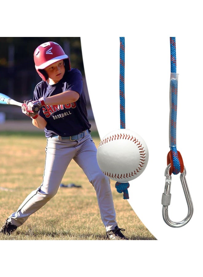 عام البيسبول الضرب حبل تدريب الكرة اللينة ممارسة المعدات البيسبول تعليق سوينغ حبل تدريب البيسبول - Image 2