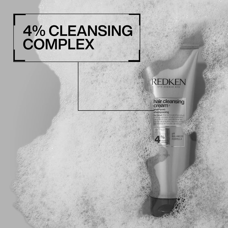 Redken Detox Hair Cleansing Cream Clarifying Shampoo For All Hair Types  Removes Buildup and Strengthens Hair Cuticle - Image 5