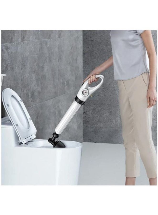 Bukela Toilet Plunger, Electric Toilet Clog Remover Drain Unblocker, High Pressure Air Drain Blaster, Cordless Powerful Pneumatic Dredge Unclogger Cleaner for Bathroom/Bathtub/Floor Drain/Sewer/Clogged Pipe - Image 4