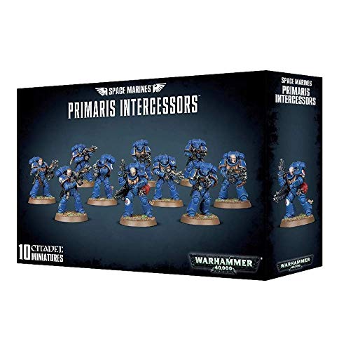 Games Workshop مجموعة بلاستيكية من Games Workshop 99120101190 مشاة الفضاء بريماريس إنترسيسورز - Image 1