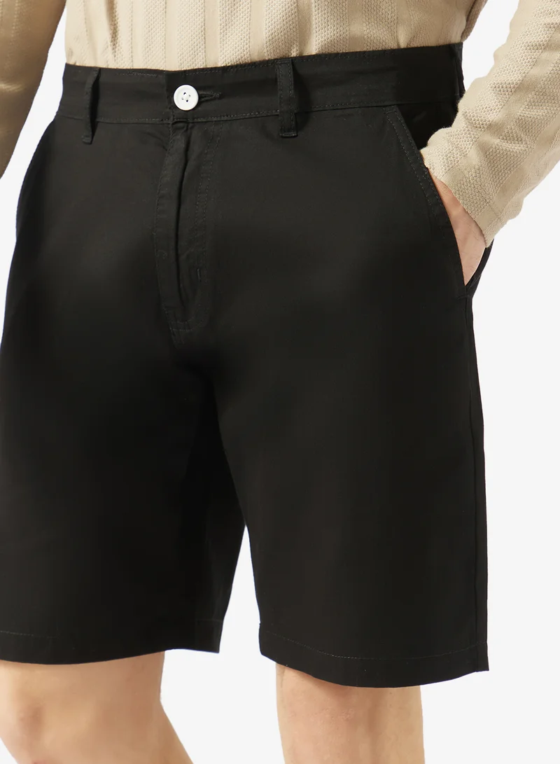 Robert Wood  Side button closure shorts for Men | Best Price UAE