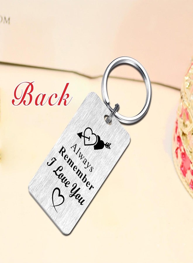 Jzxwan Love Gifts Christmas Keychain for Him Her, I Love You Gifts for Men Women, Appreciate Thank You Anniversary Birthday Key Chain Present - Image 5