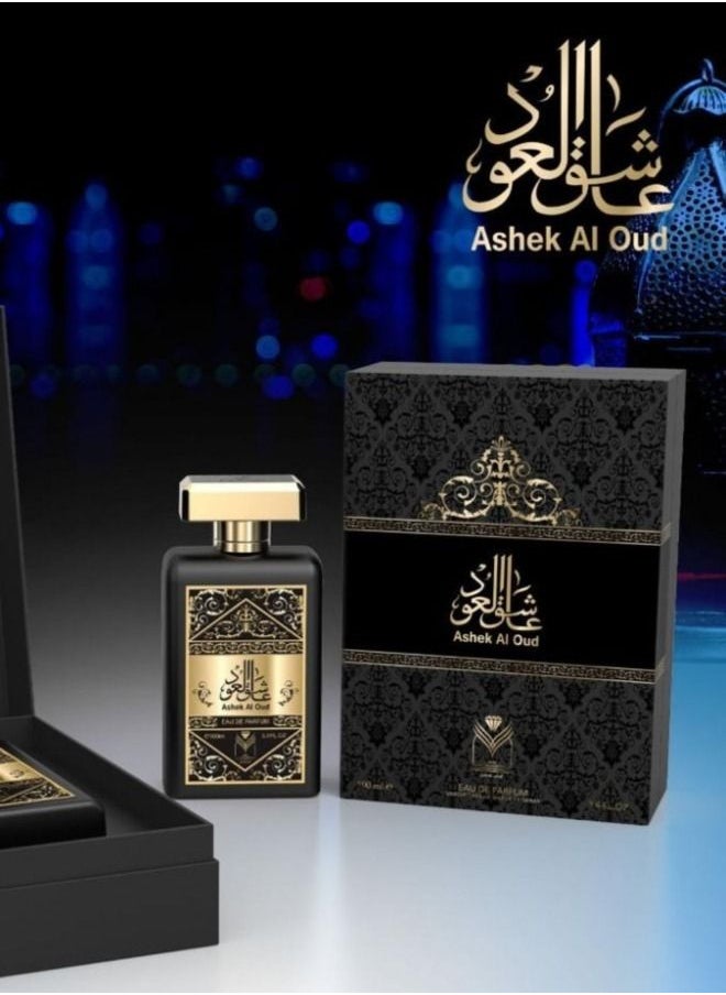 ALMAS PERFUMES - Ashek Al Oud Eau de Parfum 100 ml - Image 1