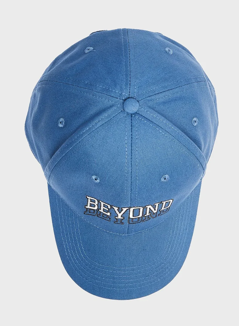 JACK & JONES Slogan Curved Peak Cap